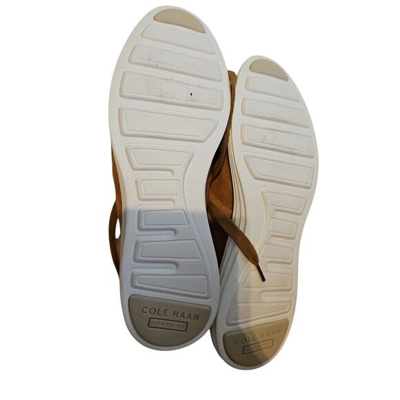 Cole Haan Original Grand.OS cognac tan suede Chukka ankle Boots new sz 8 - Picture 6 of 7